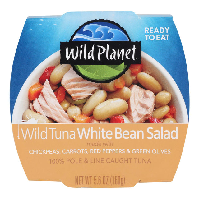 Wild Planet Albacore White Tuna Salad - 5.6 Oz Can, Case of 12 - Cozy Farm 