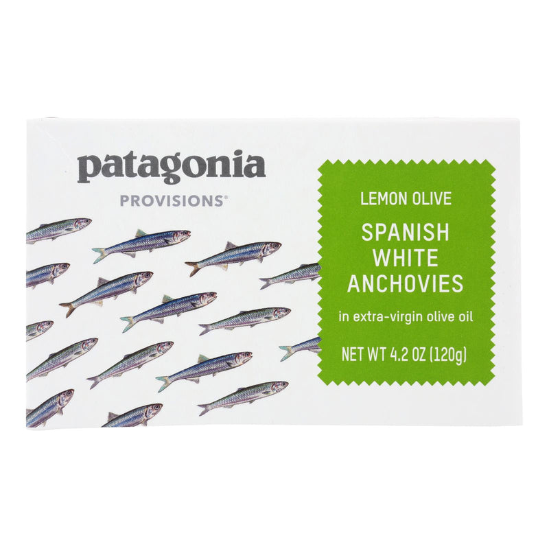Patagonia Provisions Case of 10 Lemon Olive Oil Anchovy Tins, 4.2 Oz Each - Cozy Farm 