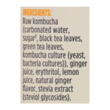 Remedy Kombucha - 11 oz Ginger Lemon Organic Probiotic Drink (Pack of 12) - Cozy Farm 