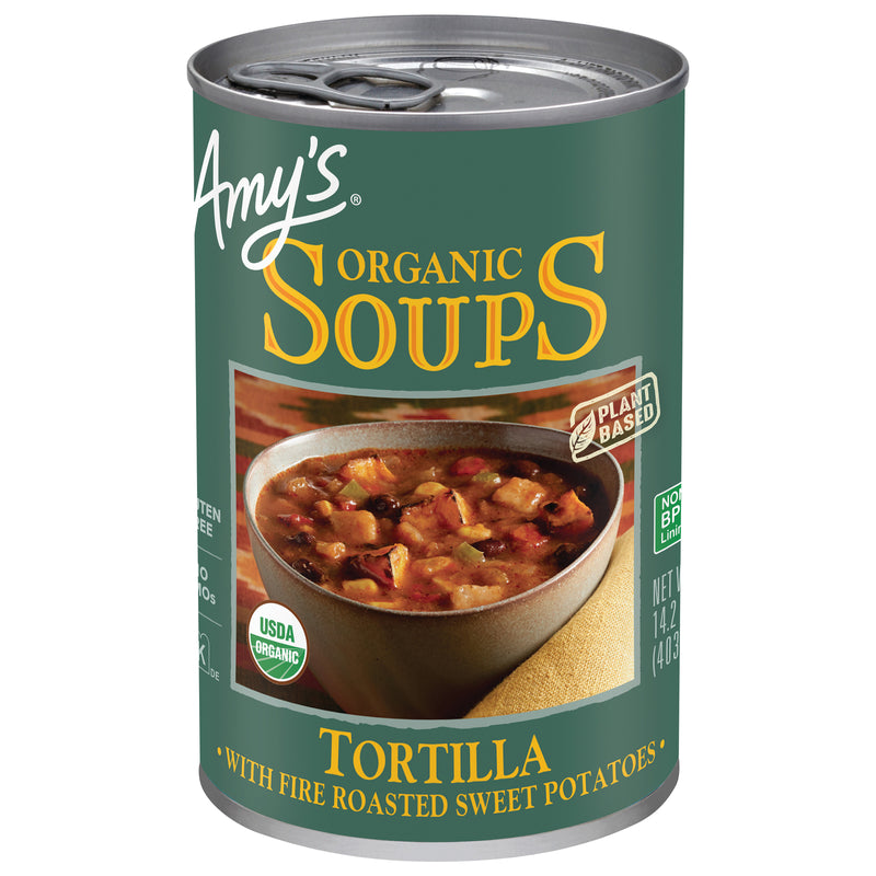 Amy's Tortilla Soup - 14.2 Oz, Pack of 12 - Cozy Farm 