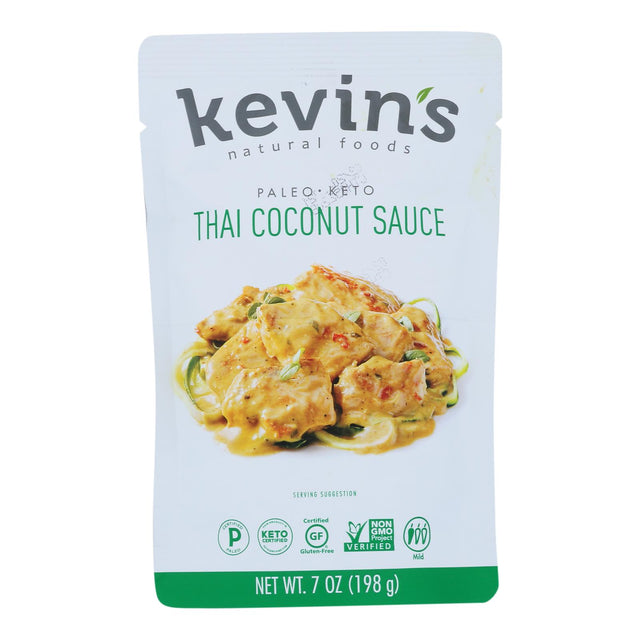 Kevin's Natural Foods Thai Coconut Sauce - 7 Oz Cans (Case of 12) - Cozy Farm 