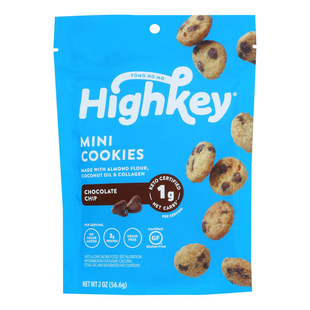 High Key Keto Chocolate Chip Cookie, 2 Oz - 6 Pack - Cozy Farm 