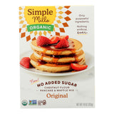 Simple Mills Organic Original Pancake & Waffle Mix - Case Of 6-10 Oz - Cozy Farm 