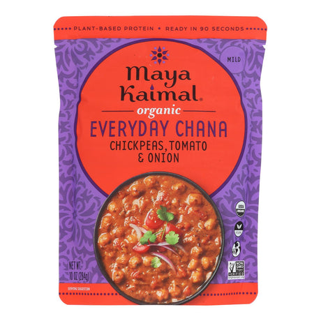 Maya Kaimal Chana Chickpea Tomato Sauce - Pack of 6 (10 Oz Bottles) - Cozy Farm 