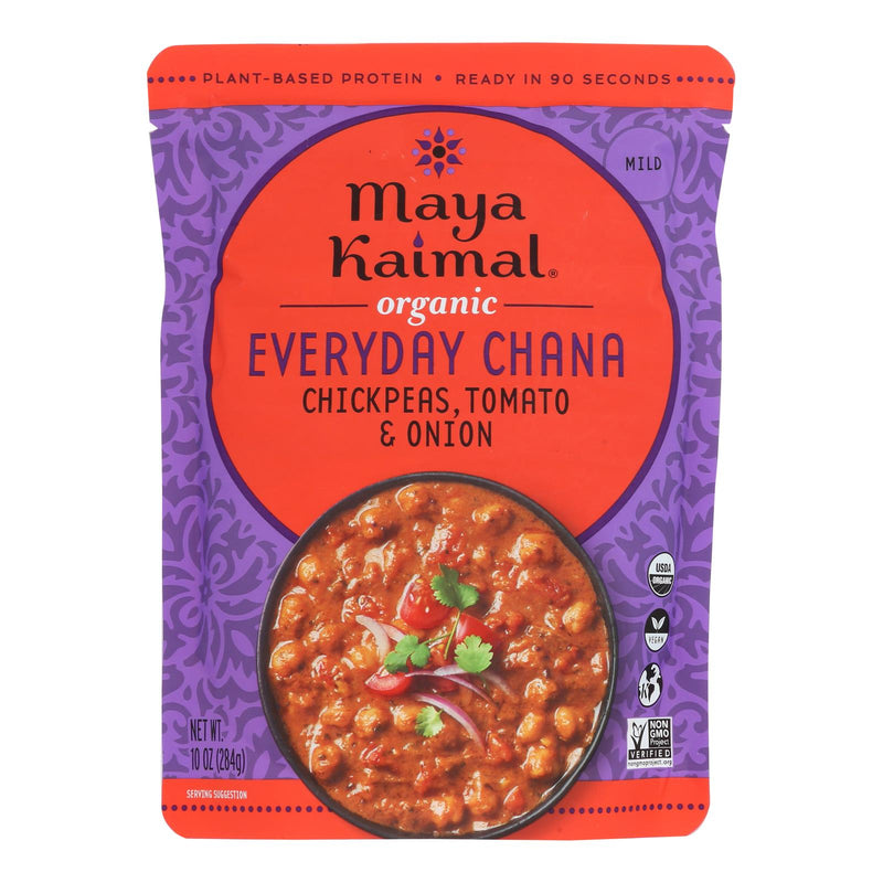 Maya Kaimal Chana Chickpea Tomato Sauce - Case of 6 (10 Oz Bottles) - Cozy Farm 