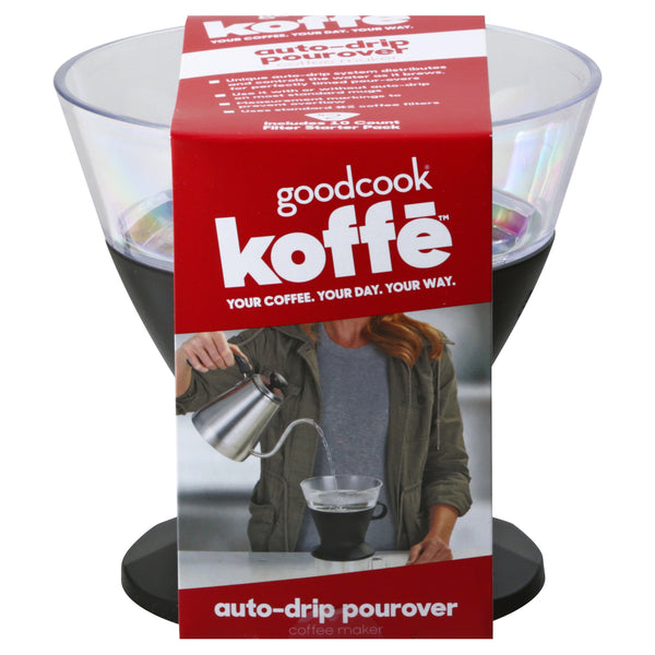 Goodcook Auto-Drip Pour Over Coffee Maker, Case of 4 - Cozy Farm 