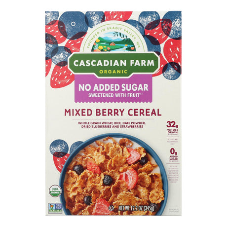 Cascadian Farm Mixed Berry Cereal - 12.2 Oz - Cozy Farm 