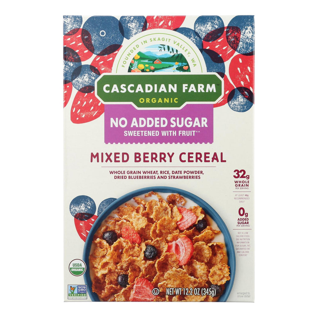 Cascadian Farm - Cereal Mixed Berry - Case Of 10-12.2 Oz - Cozy Farm 