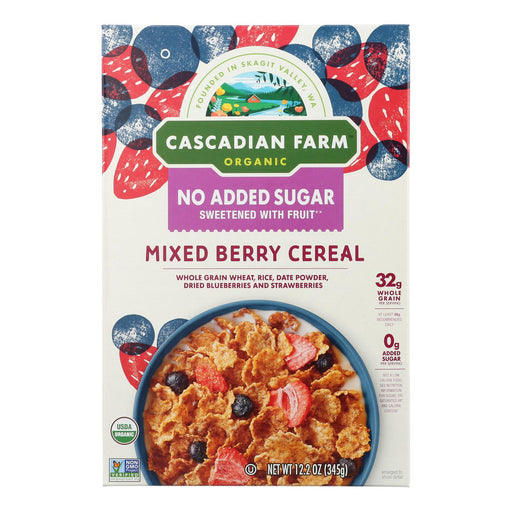 Cascadian Farm - Cereal Mixed Berry - Case Of 10-12.2 Oz - Cozy Farm 