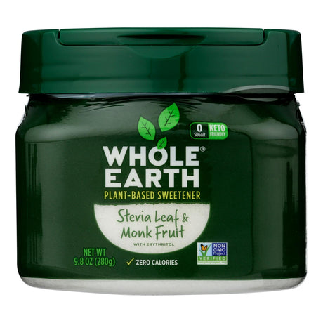 Whole Earth Sweetener Co Monk Fruit & Stevia Sweetener, 9.8 Oz, Case of 8 - Cozy Farm 