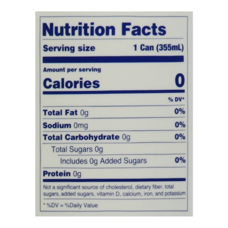 Sound Sparkling Water, Zero Sugar, Blueberry Flavor, 12-12 Fl. Oz. Cans (Case of 12) - Cozy Farm 