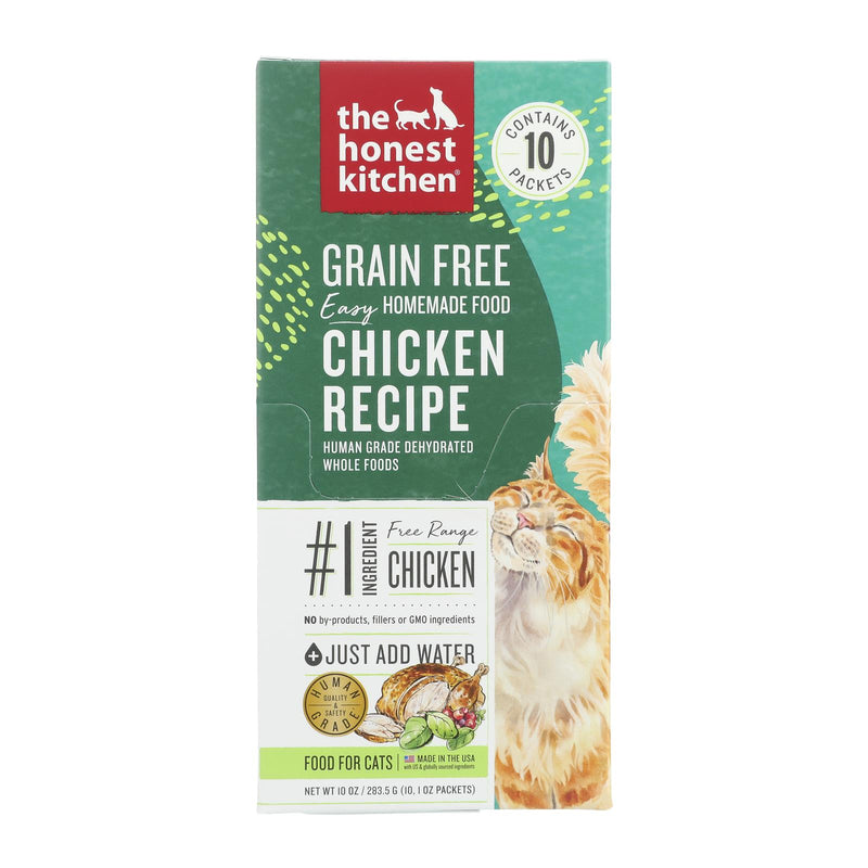 The Honest Kitchen Cat Food Green - Dehydrated Chicken - Case of 6 (10 oz/each) - Cozy Farm 