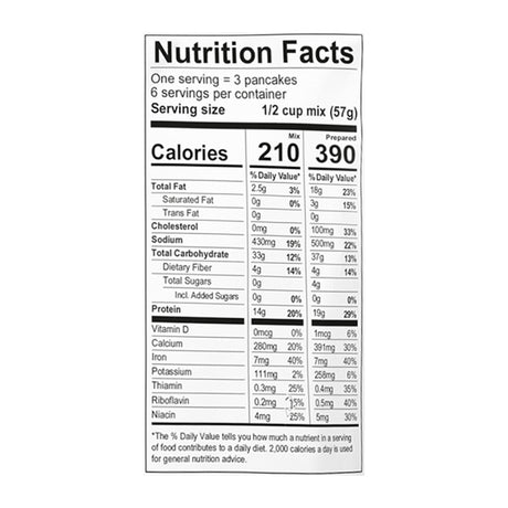 King Arthur Gluten-Free Protein Pancake Mix (12 Oz, Pack of 6) - Cozy Farm 