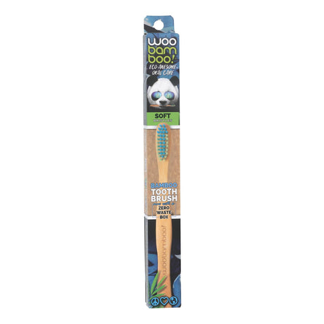 Woobamboo Soft Adult Toothbrushes - 12-Pack - Cozy Farm 