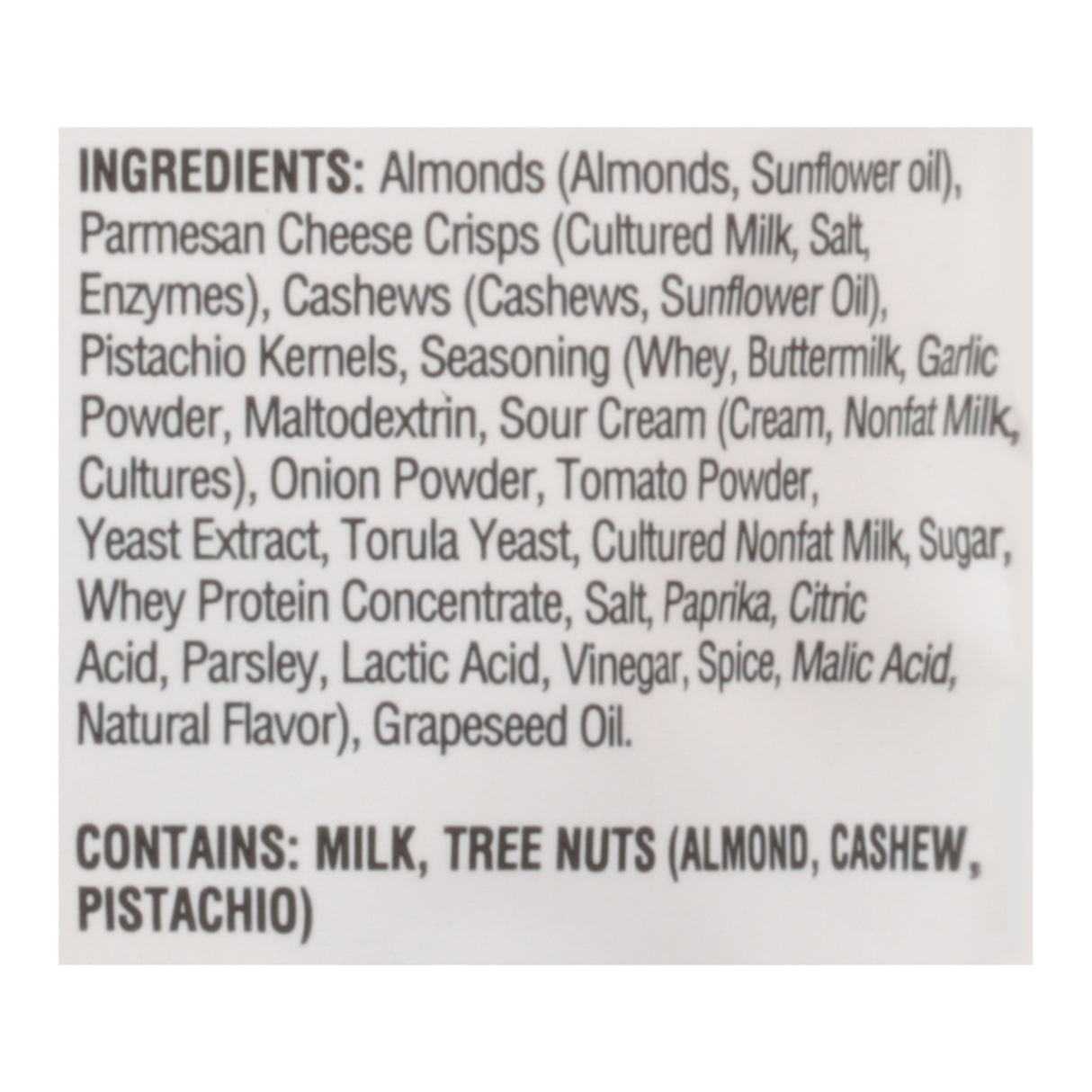 Parm Crisps Snack Mix Ranch Parmesan Crisp - 6 Oz Pack, Case of 12 - Cozy Farm 