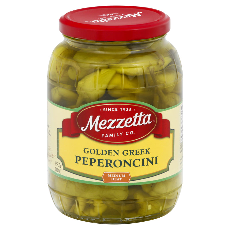 Mezzetta Golden Pepperoncini - Case Of 6 - 32 Oz. - Cozy Farm 