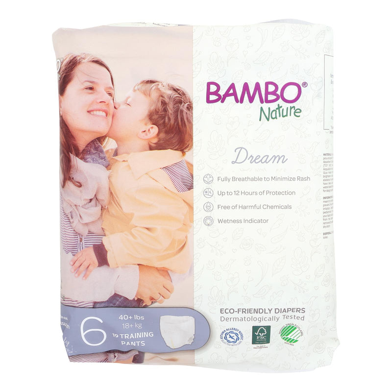Bambo Nature Training Pants Size 6 - 19 Ct - Case of 5 - Cozy Farm 