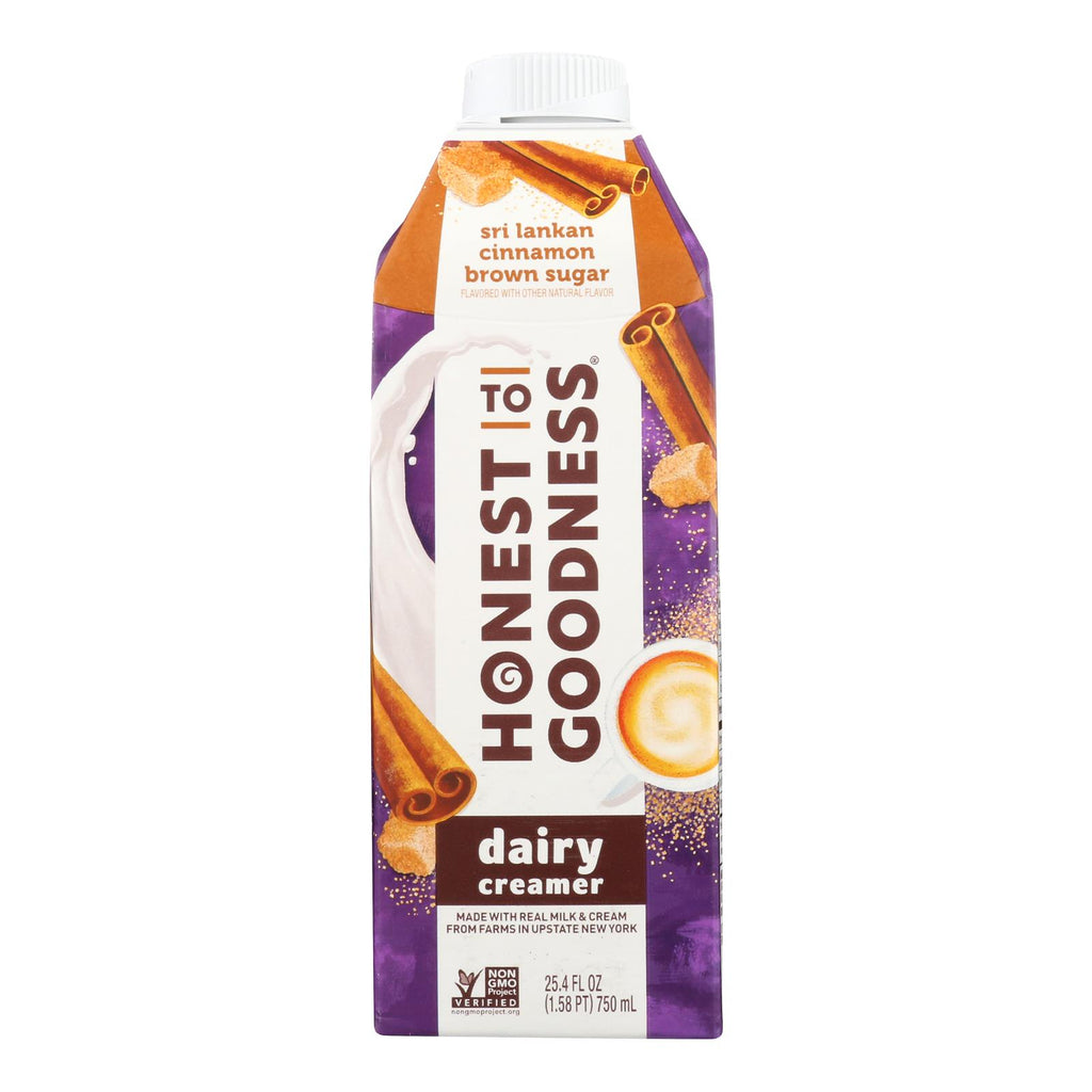 Honest To Goodness - Dairy Creamer Sri Lanka Cinnamon Brown Sugar - Case Of 6-25.4 Fz - Cozy Farm 