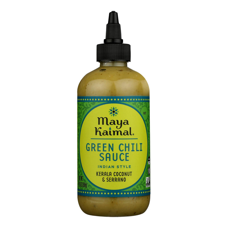 Maya Kaimal - Sauce Green Chili - Case Of 6-9.5 Oz - Cozy Farm 