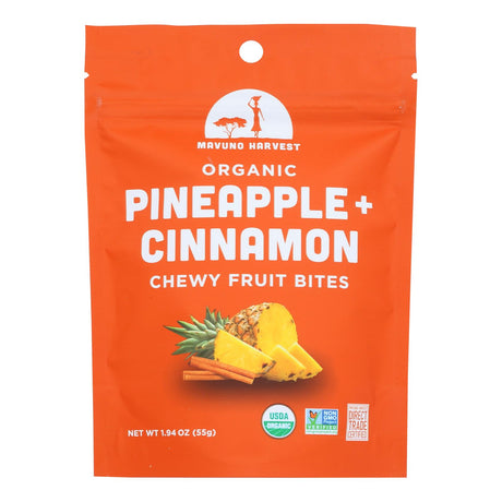 Mavuno Harvest Fruit & Bite: Papaya & Cinnamon - Case of 8 - 1.94 Oz Each - Cozy Farm 