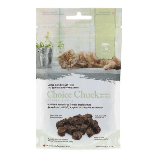 Caledon Farms Treat Choice Chuck Cat - 2 Oz, Case of 8 - Cozy Farm 