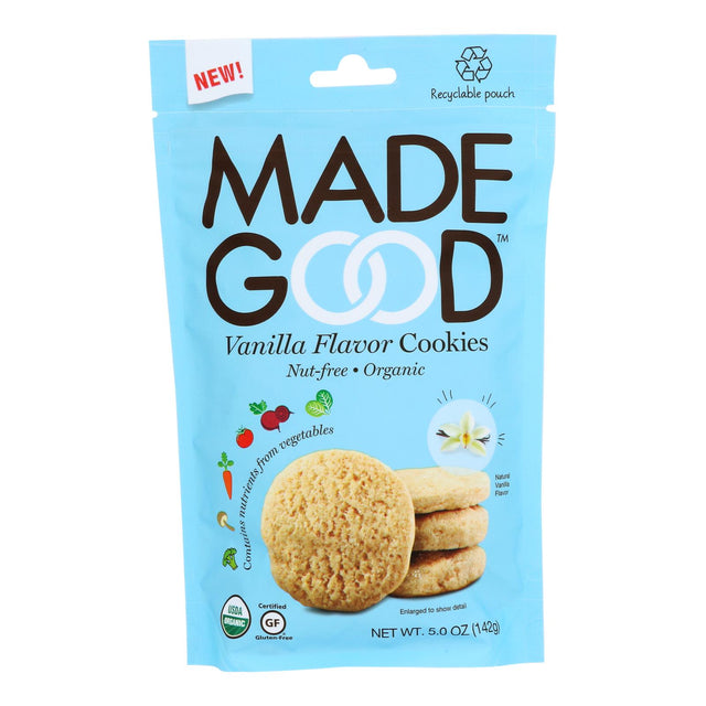 Made Good Vanilla Cookies, 5 Oz (Pack of 6) - Cozy Farm 