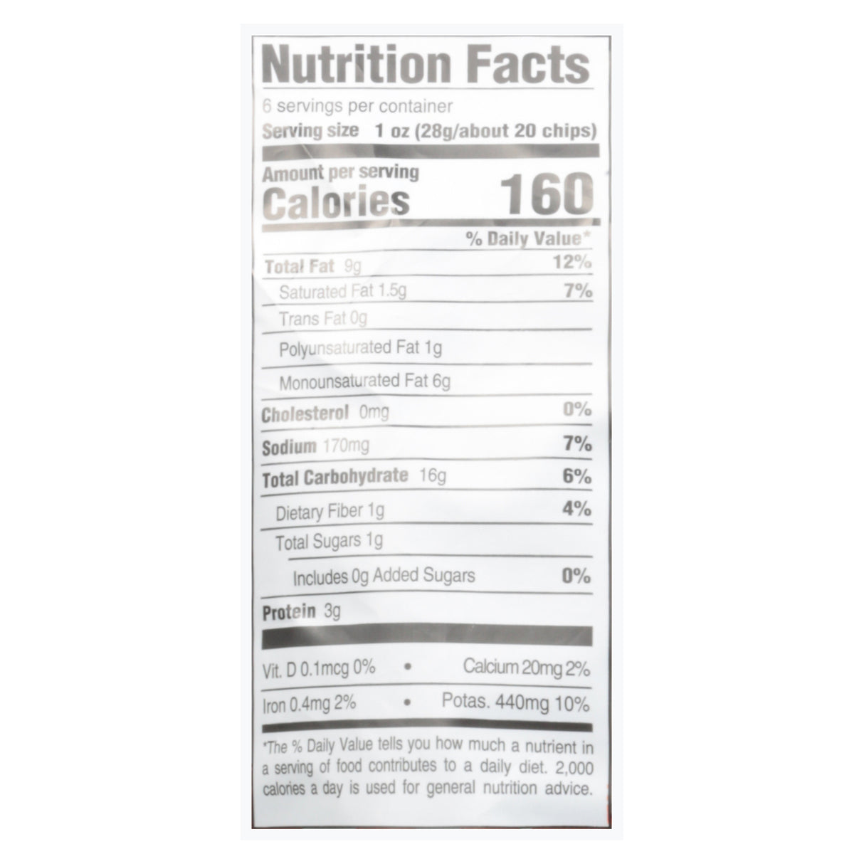 Boulder Canyon Chip Cheddar Sour Cream & Avocado Oil, 6 Oz - Pack of 12 - Cozy Farm 