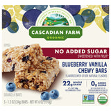 Cascadian Farm Chewy Blueberry Granola Bars, 6 Oz (Pack of 6) - Cozy Farm 