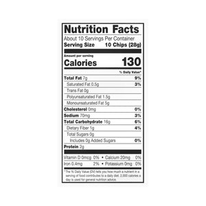 Late July Snacks - Tort Chip Blue Sea Salt - Case Of 9-10.1 Oz - Cozy Farm 