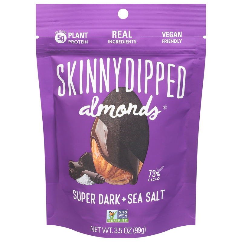 Skinnydipped - Almonds Spr Dark & Sea Salt - Case Of 10-3.5 Oz - Cozy Farm 