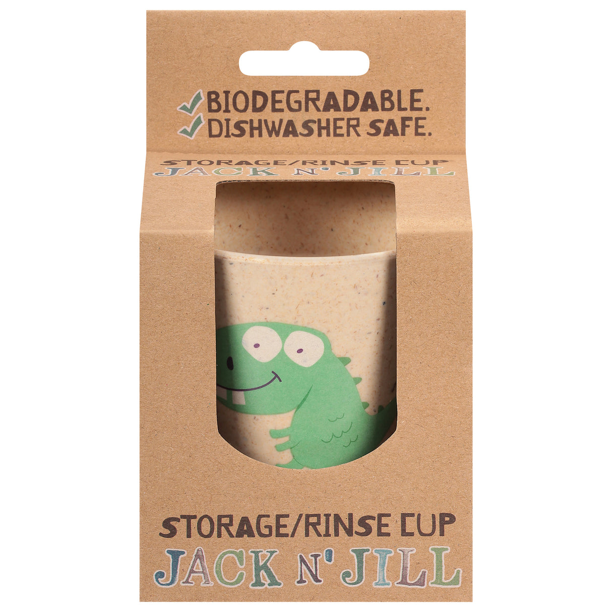 Jack N' Jill Kids Rinse Cup, Dino - 1 Count - Cozy Farm 