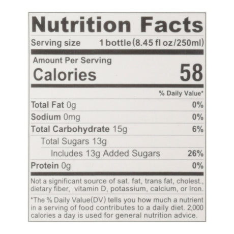 Kimino Sparkling Ume Juice - 12 x 8.45 Fl. Oz. - Cozy Farm 