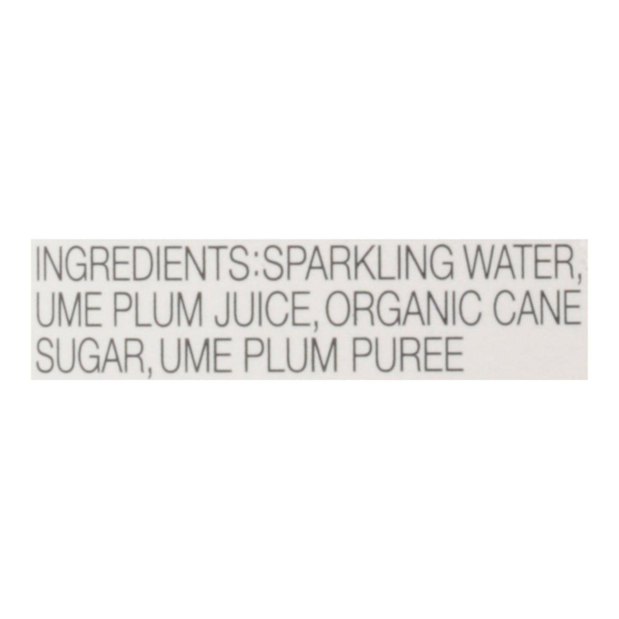 Kimino Sparkling Ume Juice - 12 x 8.45 Fl. Oz. - Cozy Farm 