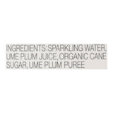 Kimino Sparkling Ume Juice - 12 x 8.45 Fl. Oz. - Cozy Farm 