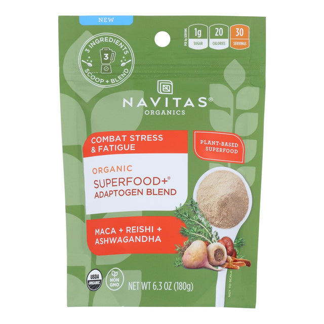 Navitas Organics Superfood Blend: 6.3 oz Adaptogenic Sprouted Superfoods, Case of 6 - Cozy Farm 