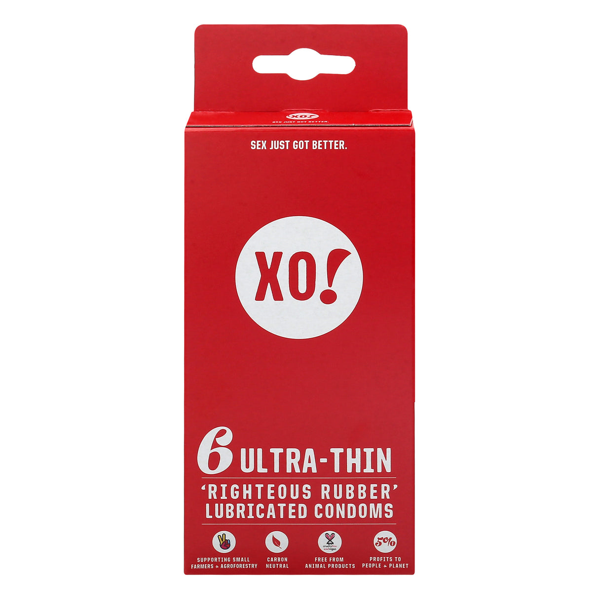 Xo! Condoms Ultra Thin - 6 Count (Case of 8) - Cozy Farm 
