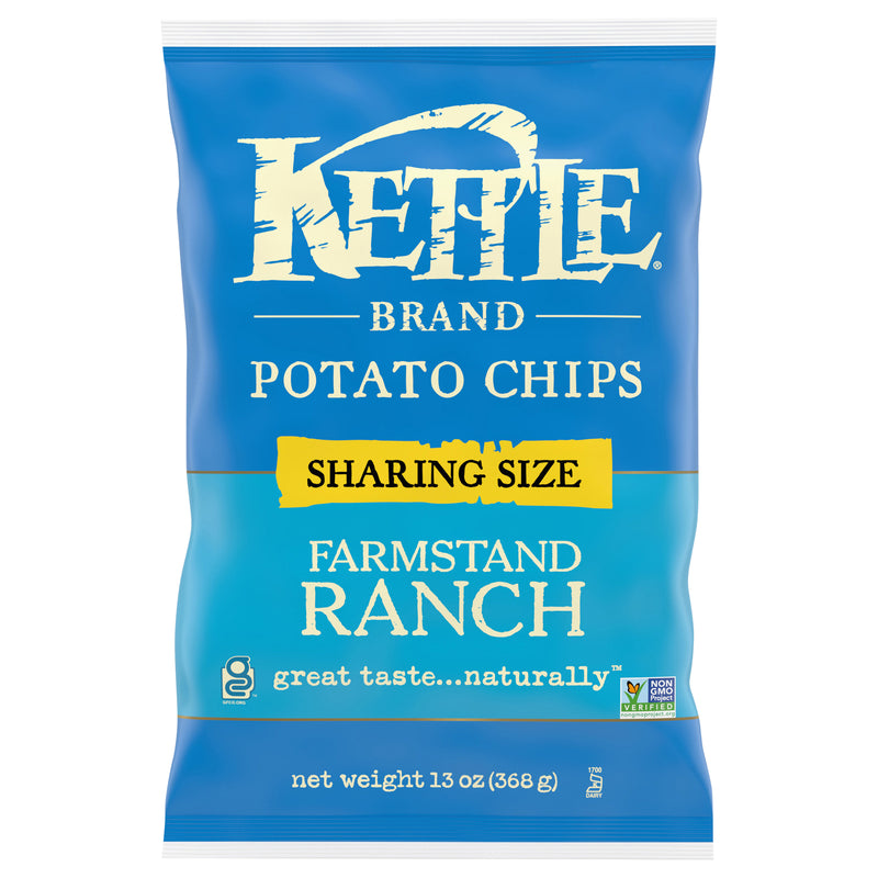 Kettle Brand Potato Chips Frmstnd Ranch, 13 Oz - Case of 9 - Cozy Farm 