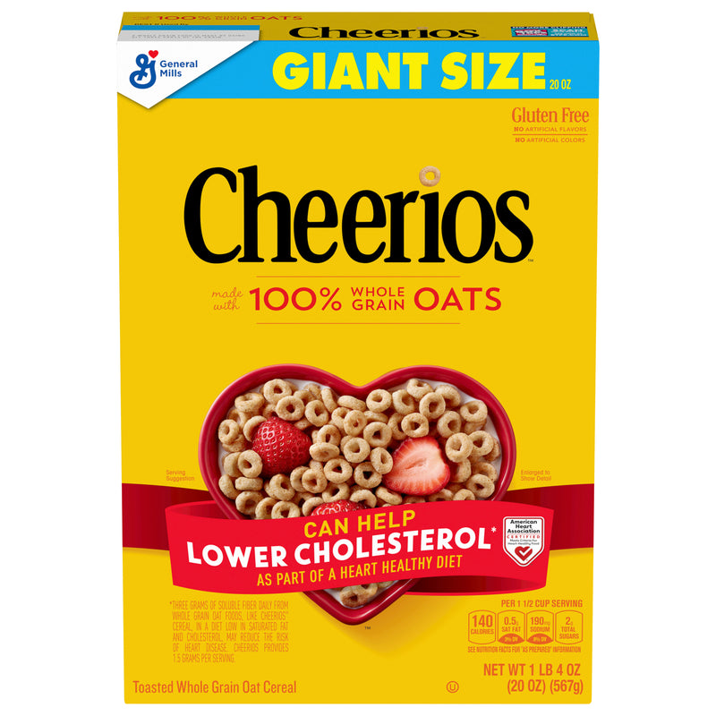 General Mills - Cereal Cheerios Giant Size - Case Of 10-20 Oz - Cozy Farm 