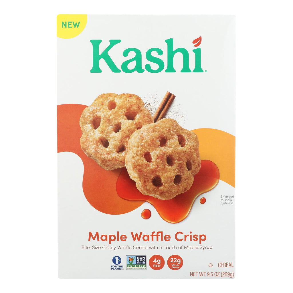 Kashi - Cereal Maple Waffle Crisp - Case Of 8-9.5 Oz - Cozy Farm 