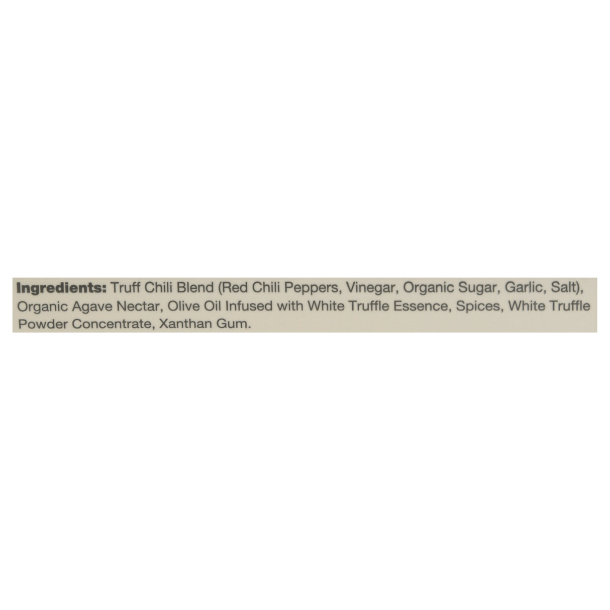 Truff - Hot Sauce Wht Truffle - Case Of 6-6 Oz - Cozy Farm 