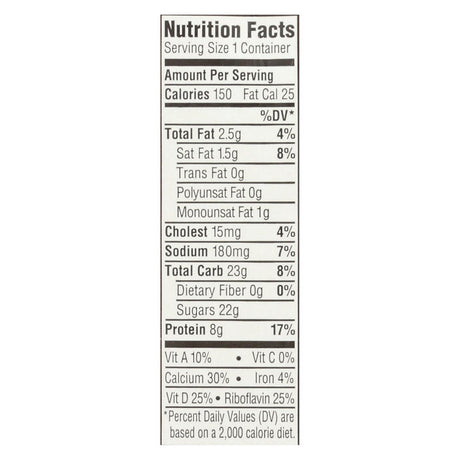 Horizon Organic 1% DHA Milk Chocolate Aseptic 8 oz. (Pack of 12) - Cozy Farm 