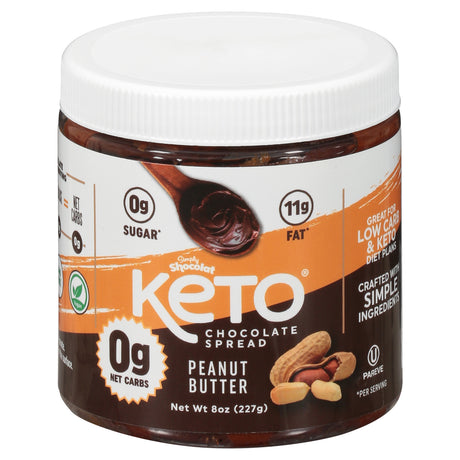 Shocolat - Spread Keto Peanut Butter Chocolate - Case Of 6-8 Oz - Cozy Farm 