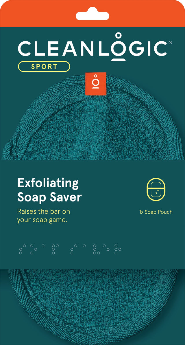 Cleanlogic Exfoliating Soap Saver for Men - Cozy Farm 