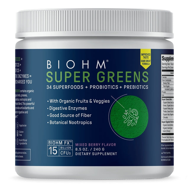 Biohm Super Greens 8.5 Oz - Cozy Farm 