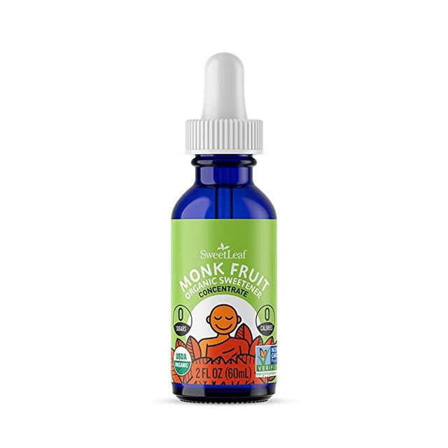 Sweet Leaf Monk Fruit Sweetener - Unflavored - 2 oz - Cozy Farm 