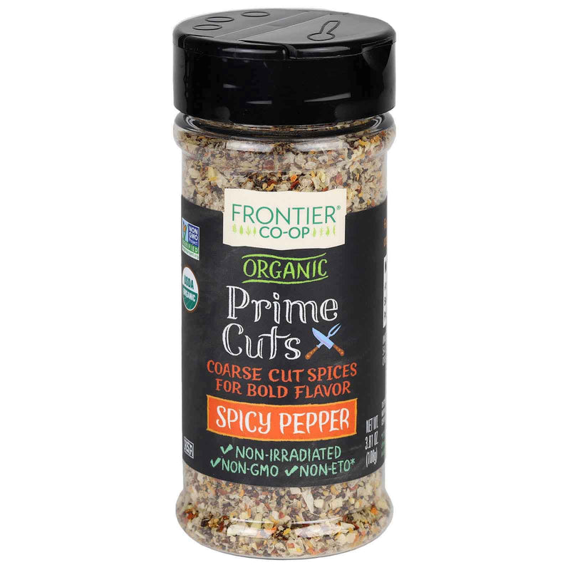 Frontier Natural Products Coop - Prime Cut Spicy Pepper  - 3.81 Oz - Cozy Farm 