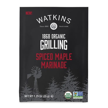 Watkins Marinade, Spiced Maple (12 x 1.25 Oz) - Cozy Farm 