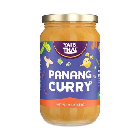 Yai's Thai Panang Curry Sauce (Pack of 6-16 fl.oz.) - Cozy Farm 