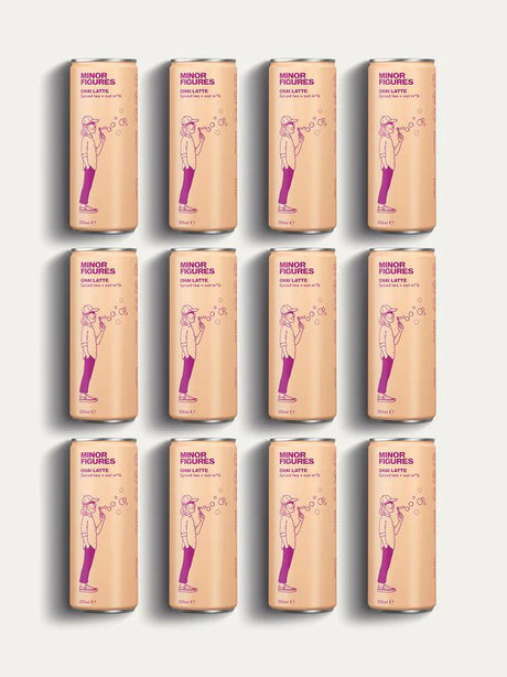 Minor Figures Oat Milk Chai Latte Case of 12 (8.45 fl. oz.) - Cozy Farm 