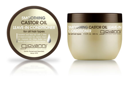 Giovanni Leave-In Castor Oil Conditioner - 11.5 fl oz - Cozy Farm 